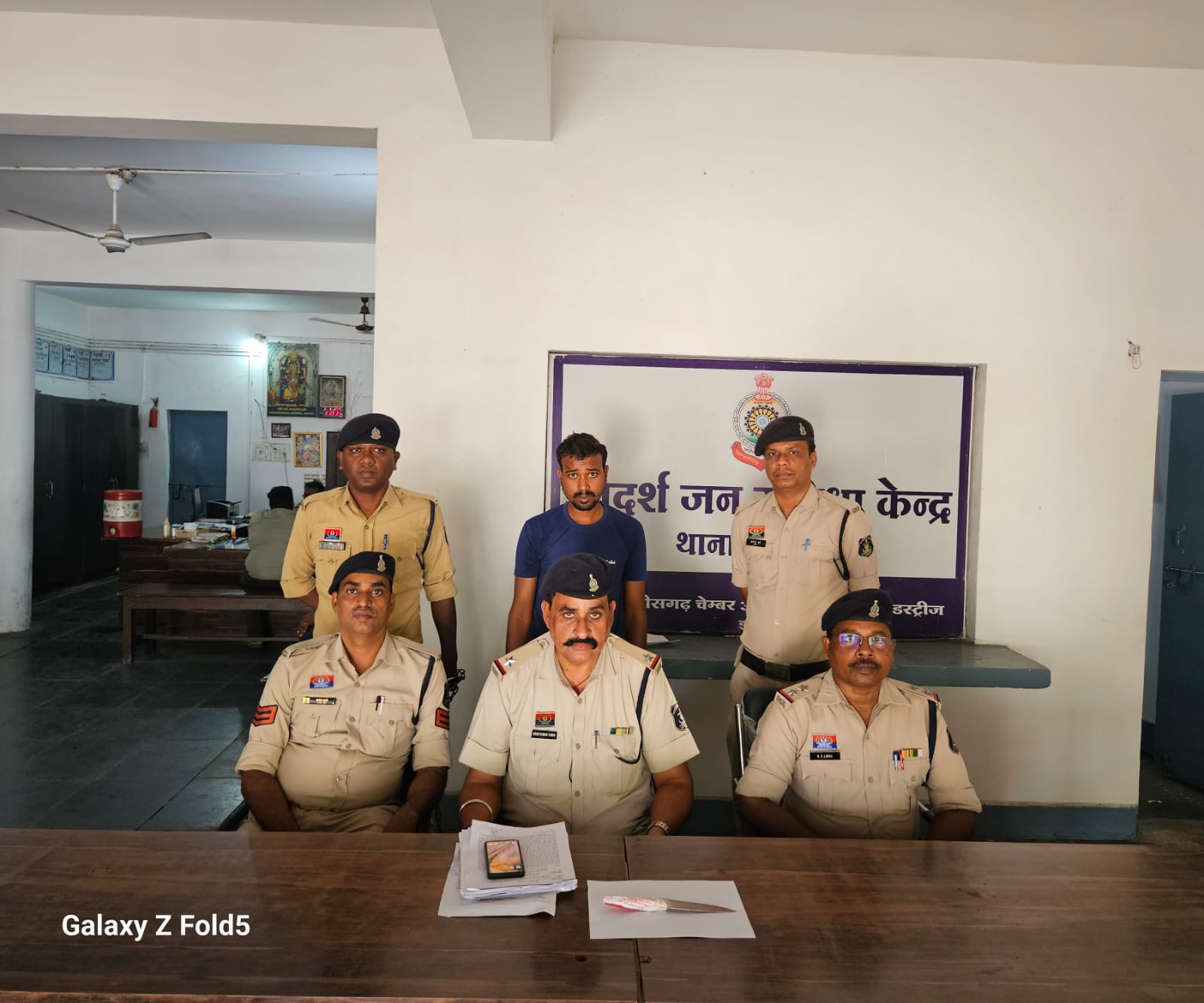 ग्राम कोटाडबरी में जमीन विवाद पर हुए खूनी संघर्ष के मामले में आरोपी को किया गिरफ्तार