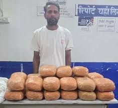 खरोरा में 4 लाख का गांजा जब्त, साईबर यूनिट और पुलिस ने मारी रेड