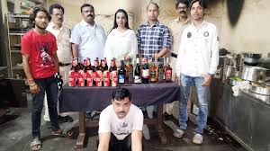 रायपुर में महाराष्ट्र और हिमाचल ब्रांड की शराब जब्त, 3 आरोपी गिरफ्तार