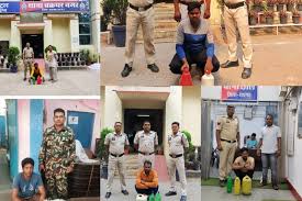 पिछले 7 दिनों में अवैध शराब पर रायगढ़ पुलिस की ताबड़तोड़ कार्रवाई, 503 लीटर शराब जप्त, 44 आरोपियों को भेजा गया जेल