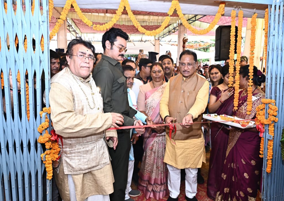 मुख्यमंत्री विष्णुदेव साय ने तपकरा तहसील कार्यालय का किया शुभारंभ