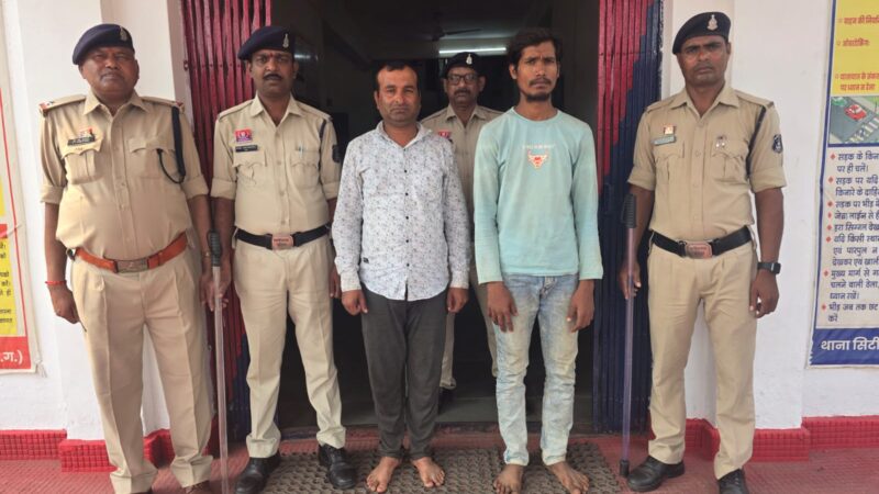 फर्जी तरीके से म्युल अकाउंट संचालित करने वाले 02 आरोपियों किया गया गिरफ्तार थाना जांजगीर पुलिस की त्वरित कार्यवाही