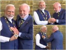 PM मोदी को ब्राजील में भी मिला सर्वोच्च नागरिक सम्मान