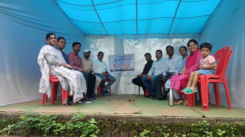 जैजैपुर :“ना बाबू, ना नेट – तहसीलदारों का फूटा दर्द, धरने पर बैठे अधिकारी!”