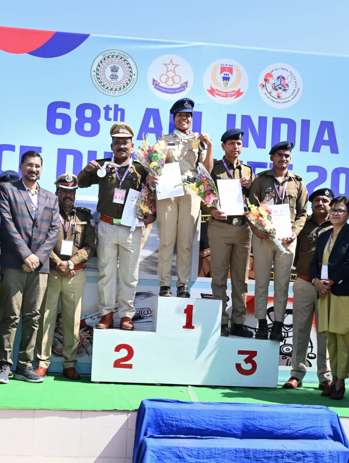 बालोद के ASI ने रांची में जीता सिल्वर मेडल