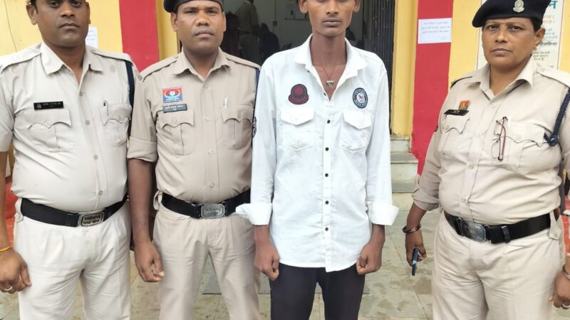 नाबालिक बालिका को शादी का झांसा देकर बहला फुसलाकर भगा ले जाकर अनाचार करने वाला आरोपी गिरफ्तार