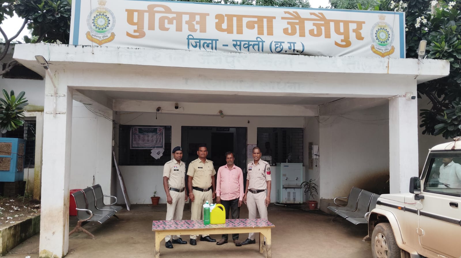 अवैध शराब परिवहन पर लगातार कार्यवाही जारी,आरोपी गिरफ्तार