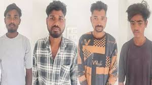 हिन्दुओं की आस्था पर ‘तमाचा’: नशे में धुत युवकों ने भगवान की मूर्ति से की अभद्रता, 4 गिरफ्तार