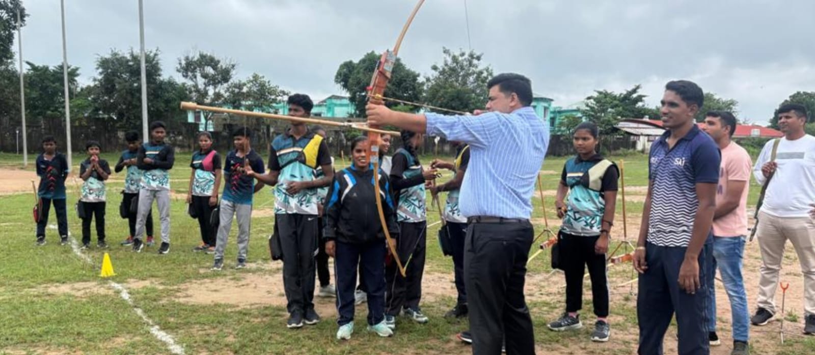 कलेक्टर कुणाल दुदावत द्वारा जावंगा एजुकेशन सिटी में चल रहे निर्माण कार्यो का लिया जायजा