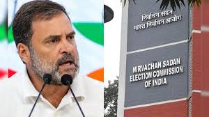 बुलाने पर आते नहीं हैं, वोट चोरी के आरोप पर EC का राहुल गांधी को जवाब