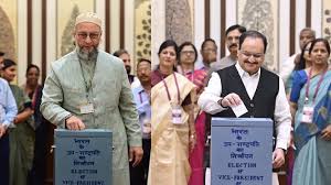 भाजपा बोली- सीपी राधाकृष्णन को विपक्षी सांसदों ने भी दिया वोट; कांग्रेस ने साधा निशाना