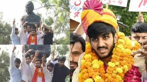 डूसू चुनाव में एबीवीपी के आर्यन मान बनें अध्यक्ष, चार पद में से तीन पद एबीवीपी के खाते में