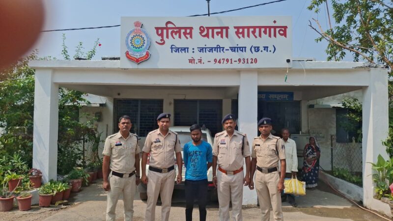 नाबालिग बालिका को बहला फुसलाकर भगा ले जाकर अनाचार करने वाला आरोपी गिरफ्तार