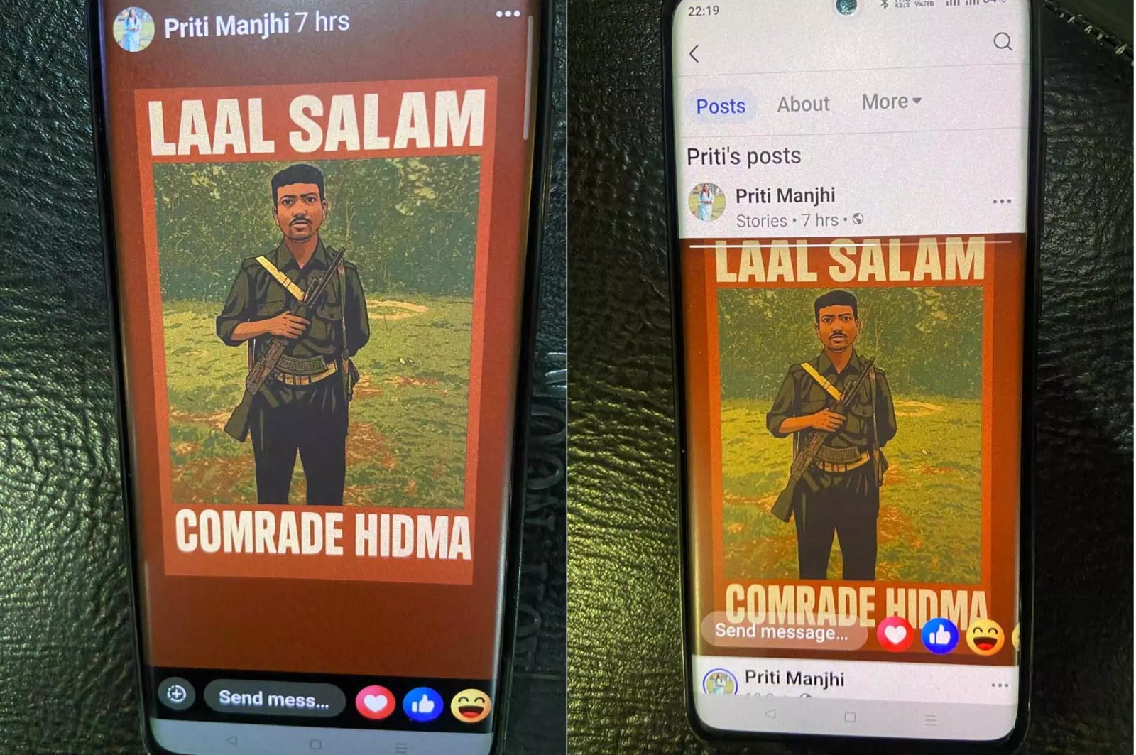 कांग्रेस नेत्री को माड़वी हिड़मा के मारे जाने पर दुःख, दे डाली श्रद्धांजलि