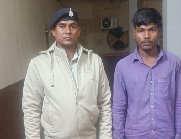 चंद घंटे में शटर का ताला तोड़कर नगदी रकम चोरी करने वाला आरोपी गिरफ्तार