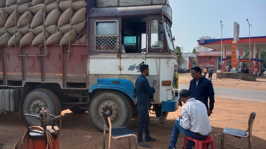 बालोद जिले में 684 क्विंटल धान जब्त