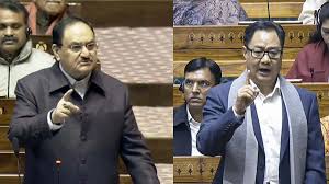 PM मोदी को अपशब्द कहने पर संसद में हंगामा, जेपी नड्डा बोले- राहुल-सोनिया माफी मांगें