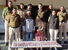 नशीली इंजेक्शन तस्करी का भंडाफोड़: बसदई पुलिस की बड़ी कार्रवाई, दो गिरफ्तार..भारी मात्रा में जहर बरामद