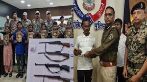 कांकेर से लेकर गढ़चिरौली तक 15 नक्सलियों ने किया सरेंडर, 1 करोड़ से अधिक का इनाम था घोषित