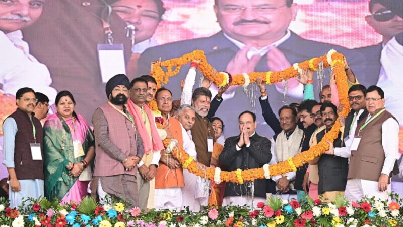 जो कहा, वह किया, और जो नहीं कहा, वह भी करके दिखाया: केंद्रीय मंत्री जगत प्रकाश नड्डा