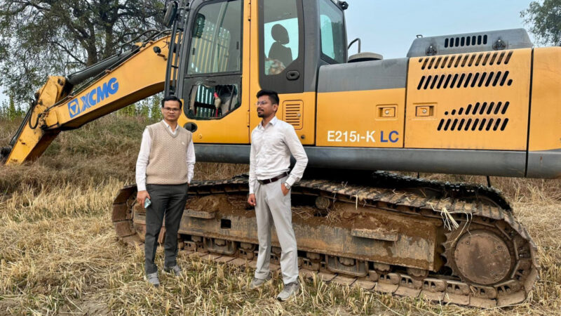 एक चैन माउंटेन एवं 6 हाईवा जब्त