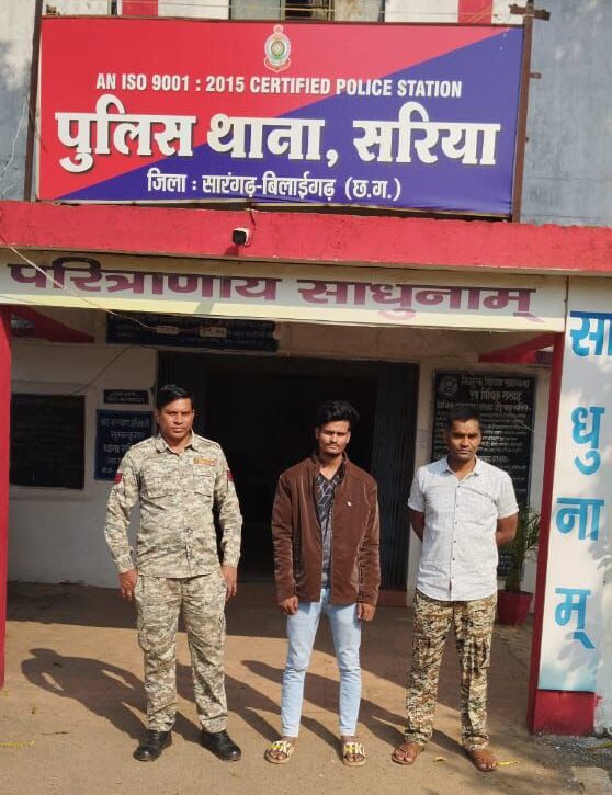 सरिया पुलिस की बड़ी कार्रवाई, 83 किलो 800 ग्राम गांजा तस्करी में एक आरोपी गिरफ्तार