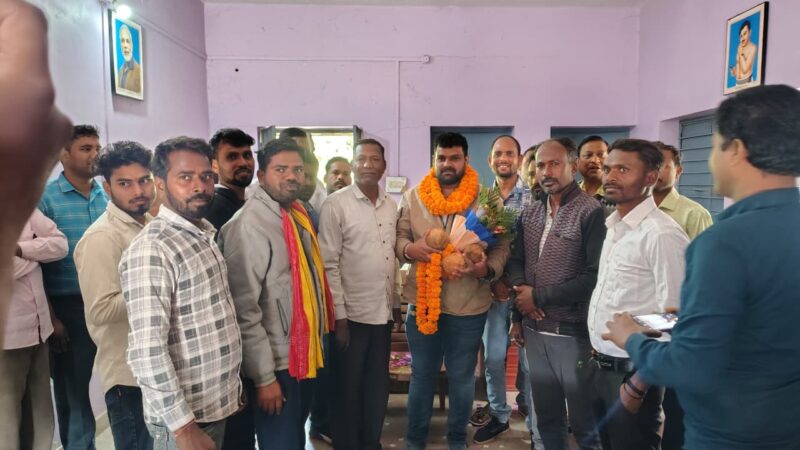 जनसैलाब के बीच गूंजा ‘विशाल’ का नाम: विधायक प्रतिनिधि बनने पर विशाल सिसोदिया का ऐतिहासिक स्वागत