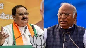 खरगे बोले- भाजपा की लूट 2025 में हावी रही, नड्डा का पलटवार- जनता आपके झूठ को नकार चुकी है