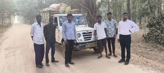महासमुंद जिले से 63 बोरी अवैध धान परिवहन करते पिकअप जब्त