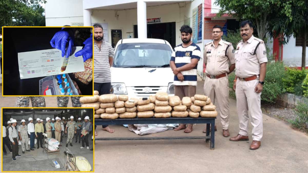बस्तर पुलिस की बड़ी कार्रवाई : नशे के सौदागरों पर कसा शिकंजा, साल भर में 16 करोड़ से अधिक के नशीले पदार्थ जब्त